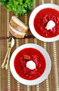 Red Borscht Recipe Beet Soup Valya S Taste Of Home