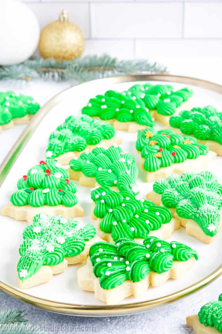 The Best Christmas Tree Sugar Cookies Easy Festive Recipe