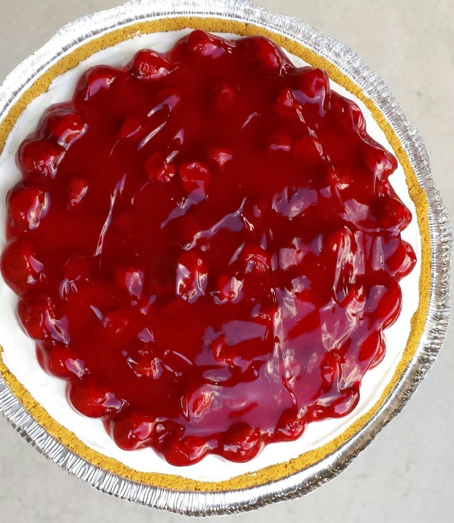 Creamy Cherry Cheesecake - Valya's Taste of Home