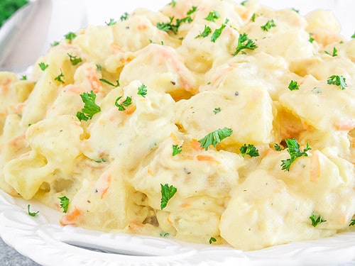 Perfect Creamy Mashed Potatoes - Love Grows Wild