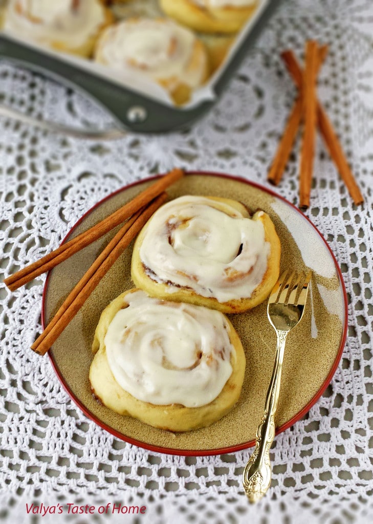 Super Soft Cinnamon Rolls Recipe - Valya's Taste of Home