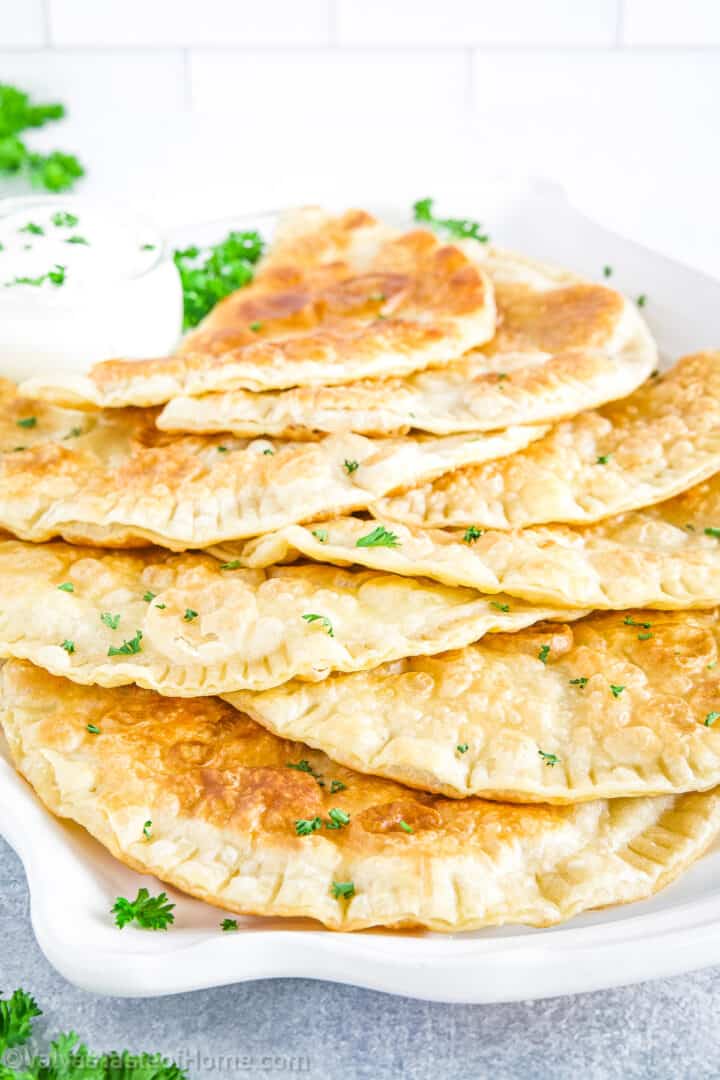 Authentic Chebureki Recipe (Чебуреки)