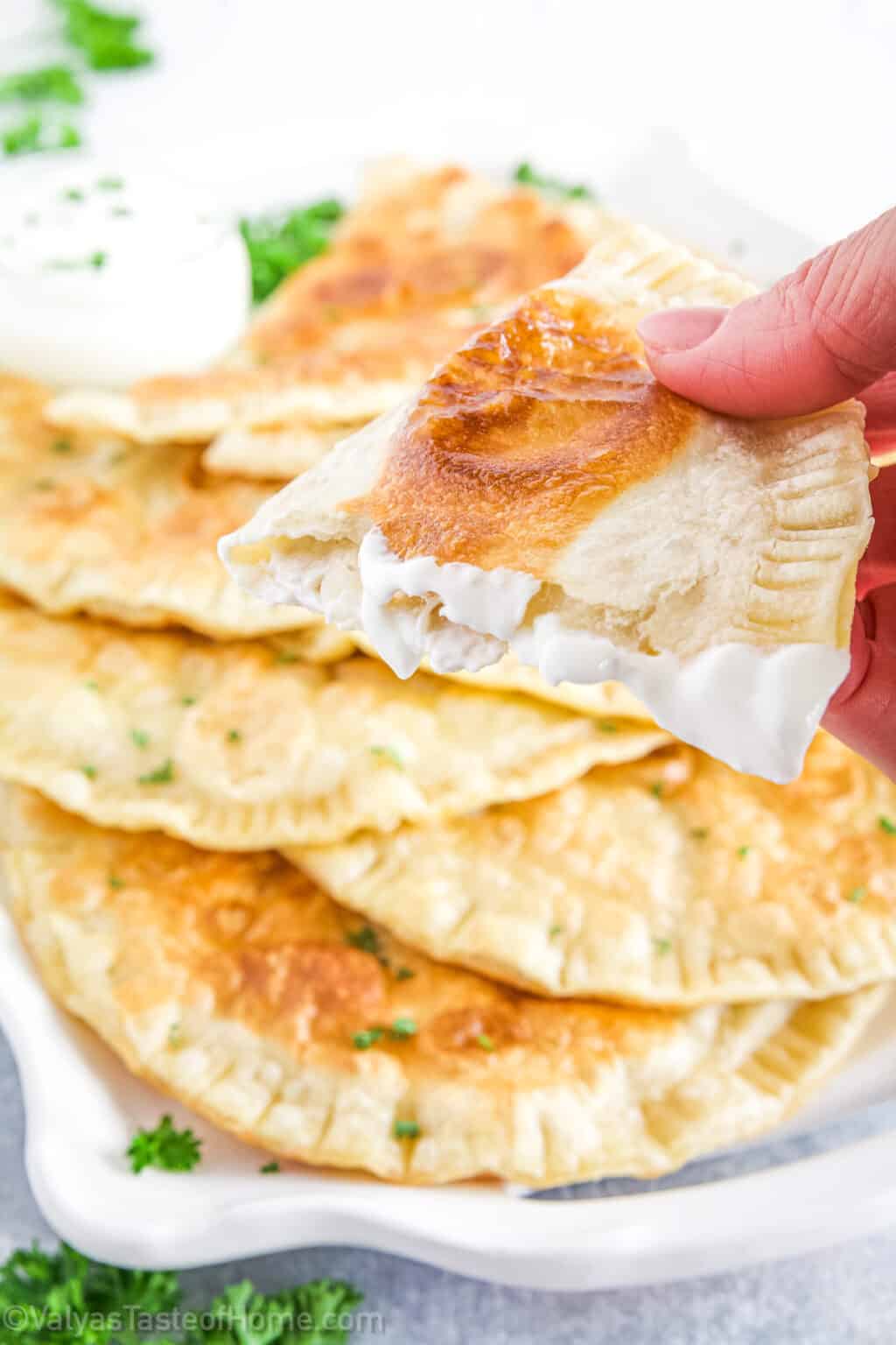 Authentic Chebureki Recipe (Чебуреки)