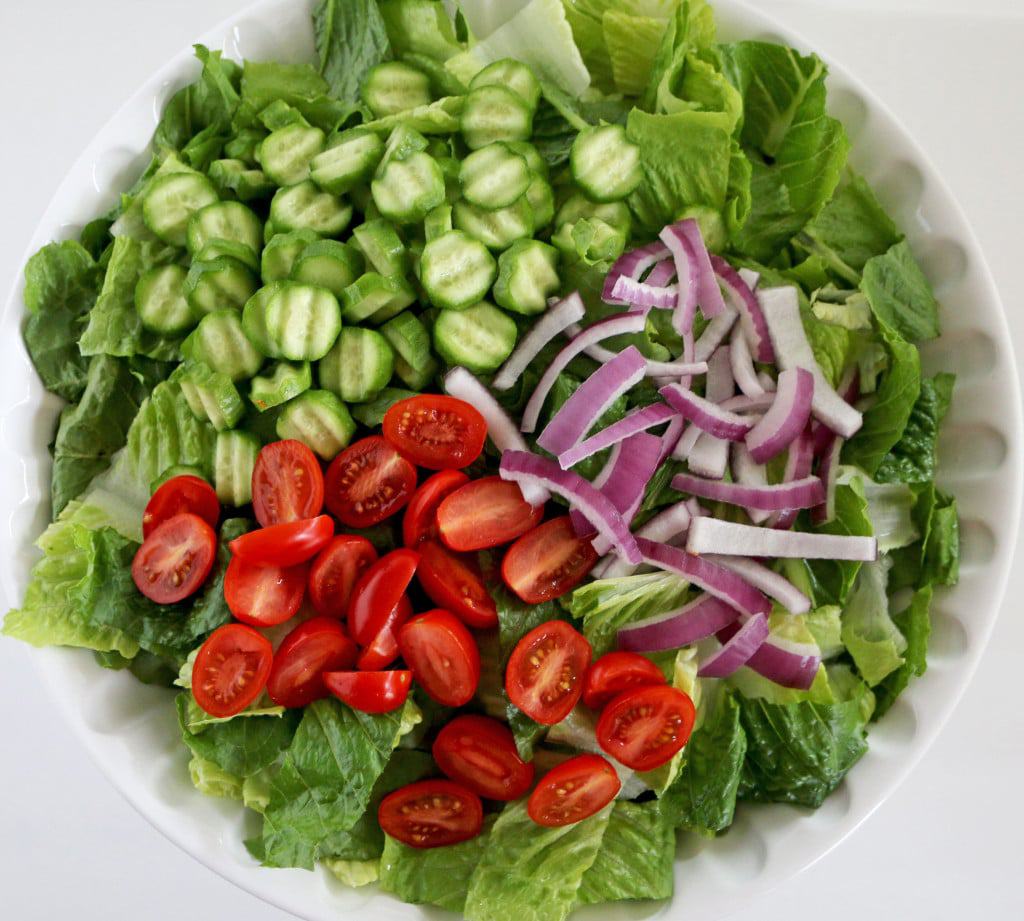 Hearts of Romaine Salad Recipe + Giveaway - Valya's Taste ...