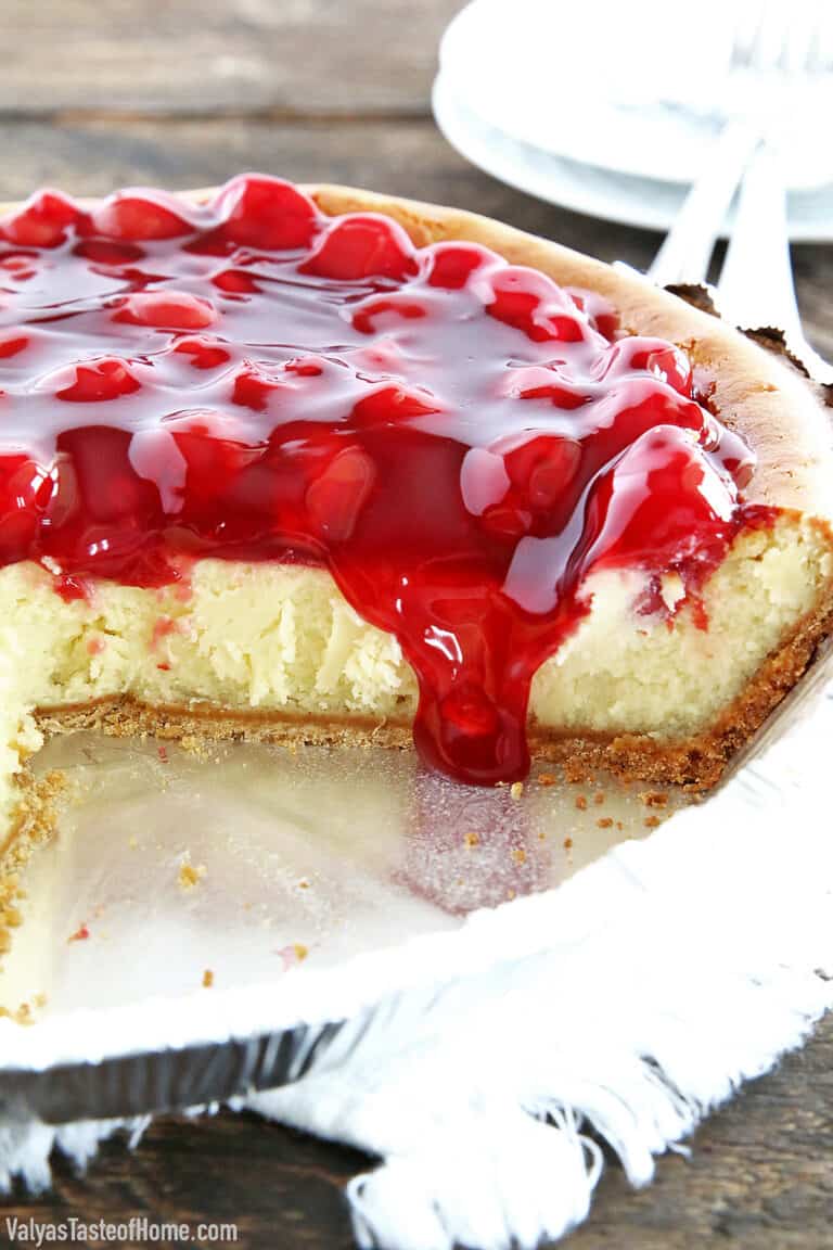 The Best Ever Cherry Cheesecake (Easy to Make!)