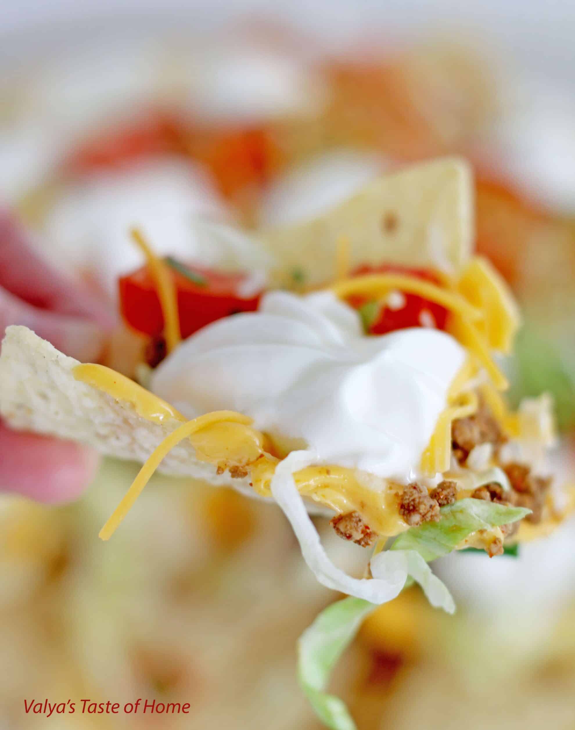 Nacho Salad Recipe - Valya's Taste of Home