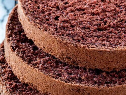 Chocolate sponge cake recipe | BBC Good Food