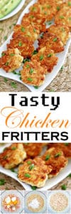 Tasty Chicken Fritters - Valya's Taste of Home