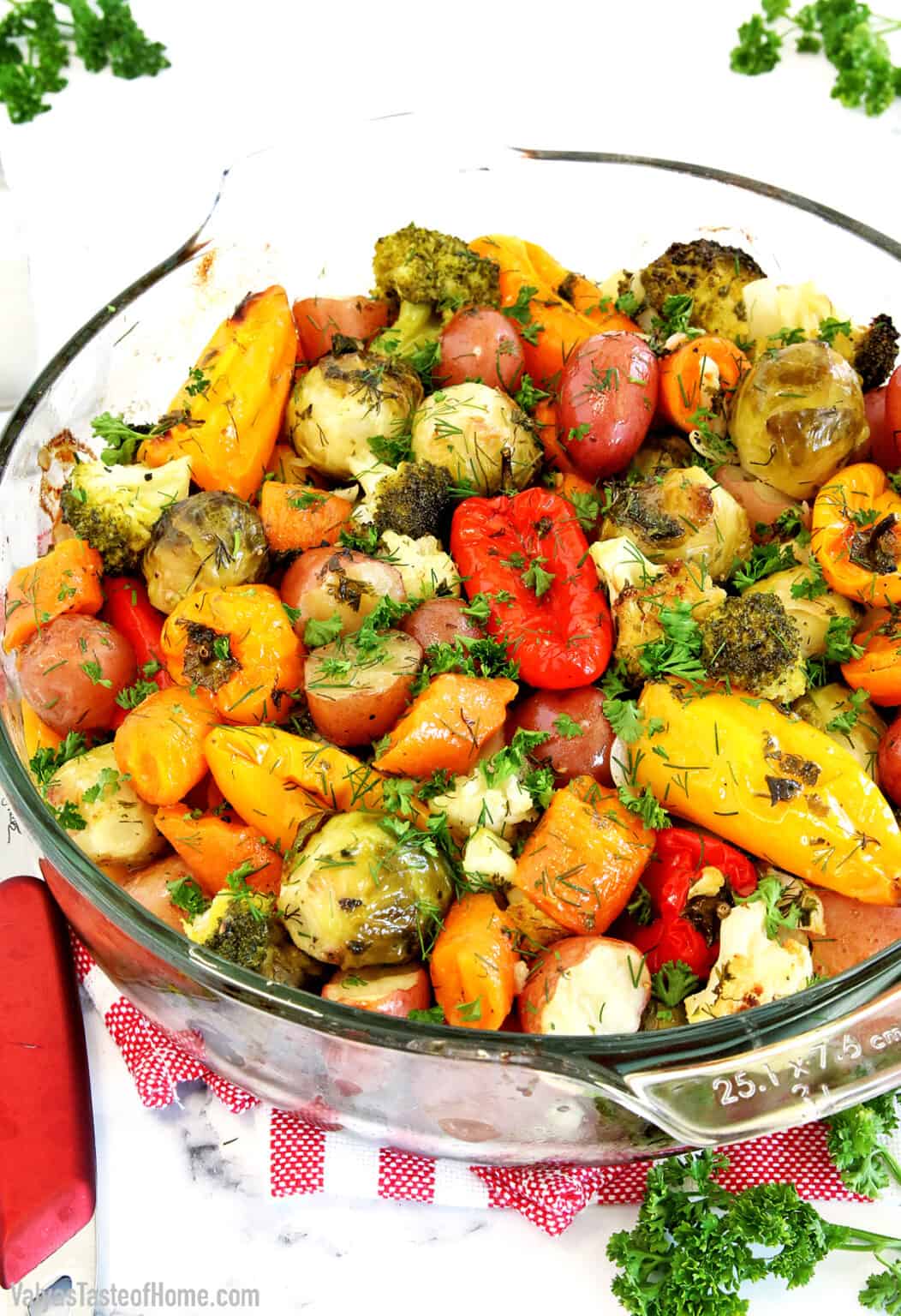 Simple Roasted Mixed Vegetables Recipe - Valya's Taste of Home