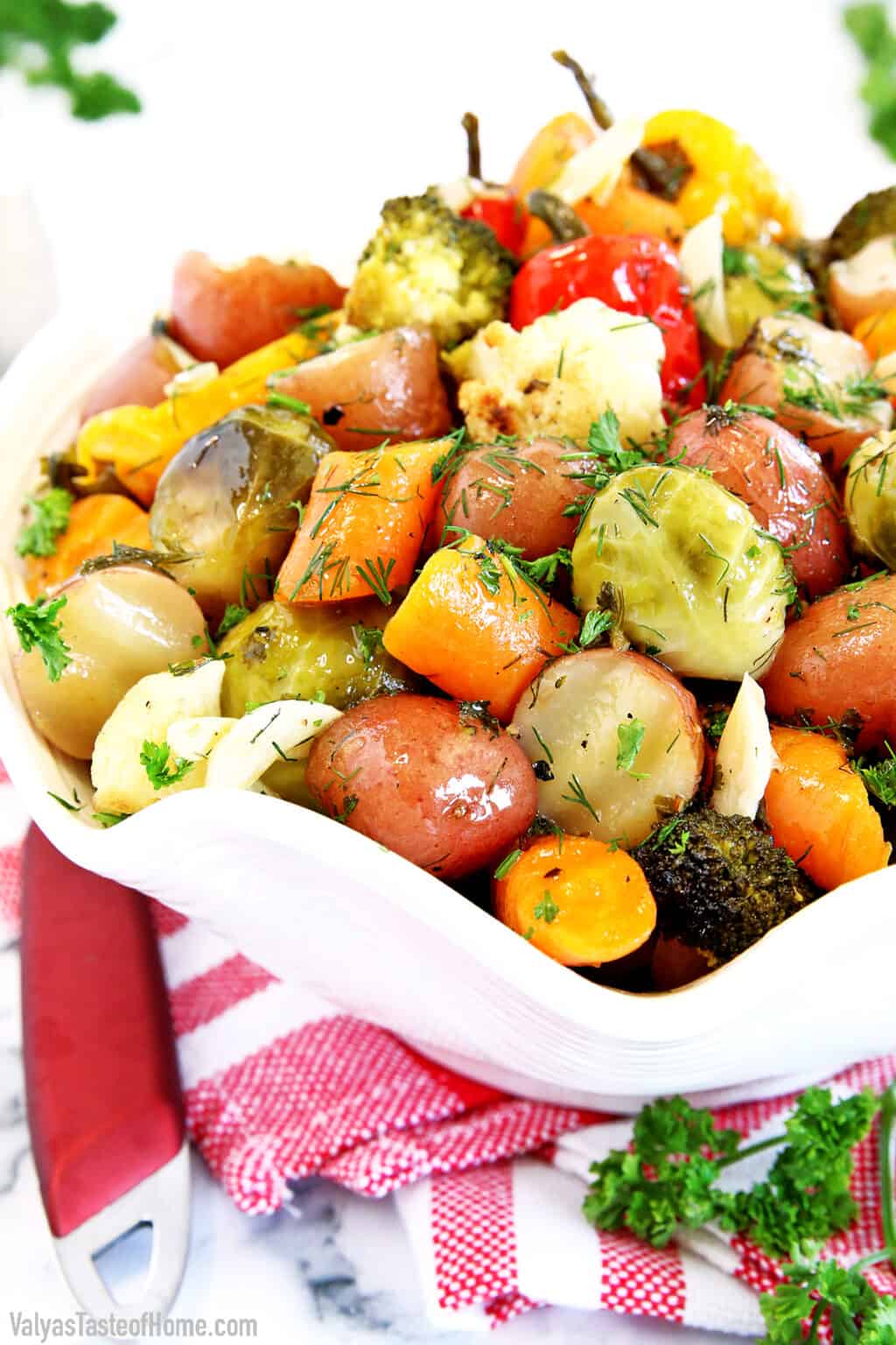 Simple Roasted Mixed Vegetables Recipe (Super Easy to Make!)