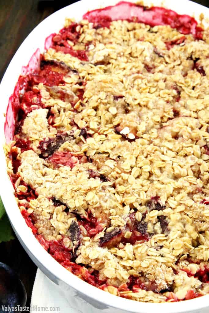 The Best Plum Crisp Recipe Easy To Make