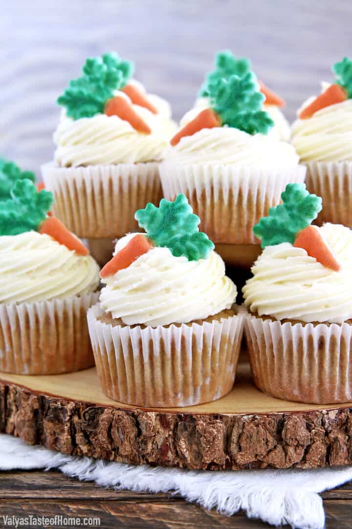 The Best Carrot Cake Cupcakes (Beginner-Friendly)