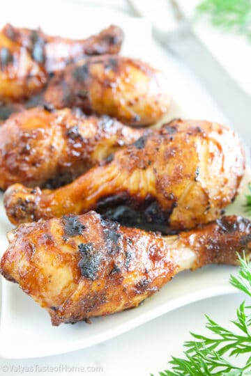 Perfectly Marinated BBQ Chicken Drumsticks (Quick And Easy)