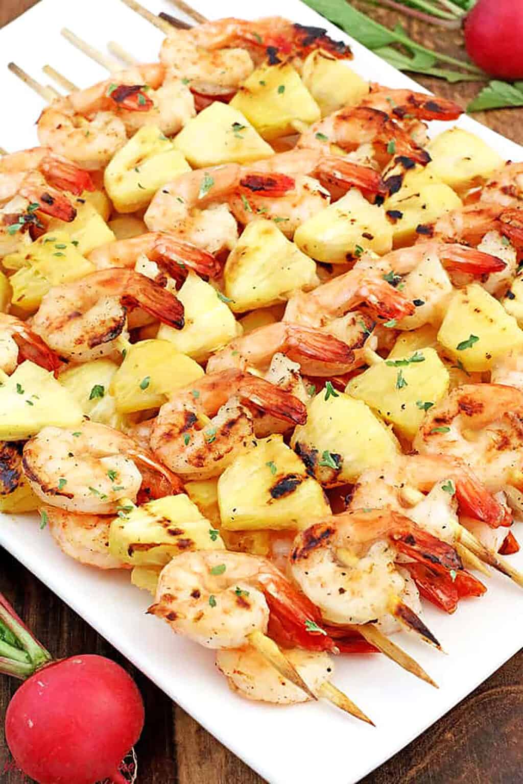 Easy Grilled Hawaiian Shrimp Kabobs Recipe (with Pineapple)