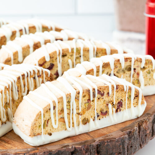 Cranberry Pistachio Biscotti