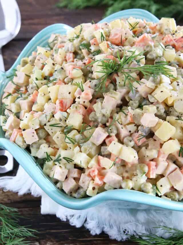 The Perfect Classic and Traditional Potato Salad Recipe Story - Valya's ...