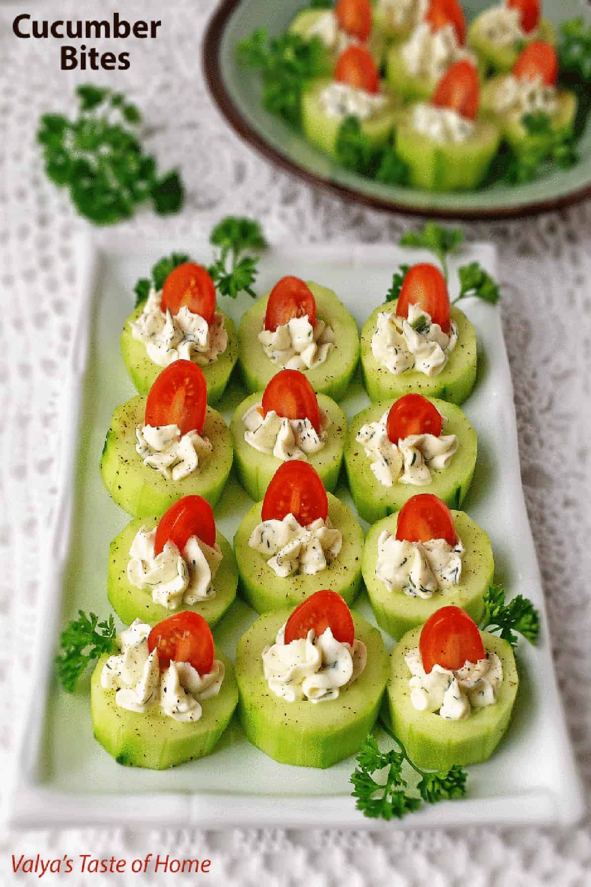 Cucumber Bites 