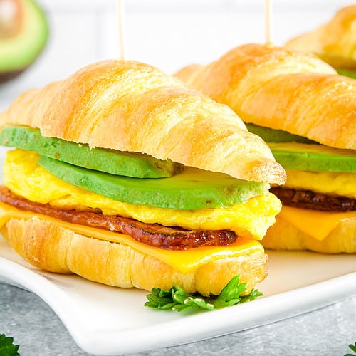 Egg puffs! Our new favorite way to make scrambled eggs (in the sandwich  maker)! 1 egg makes t…