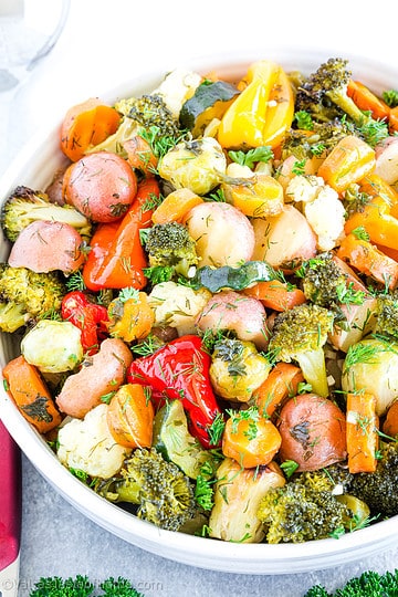 Simple Roasted Mixed Vegetables Recipe (Super Easy to Make!)