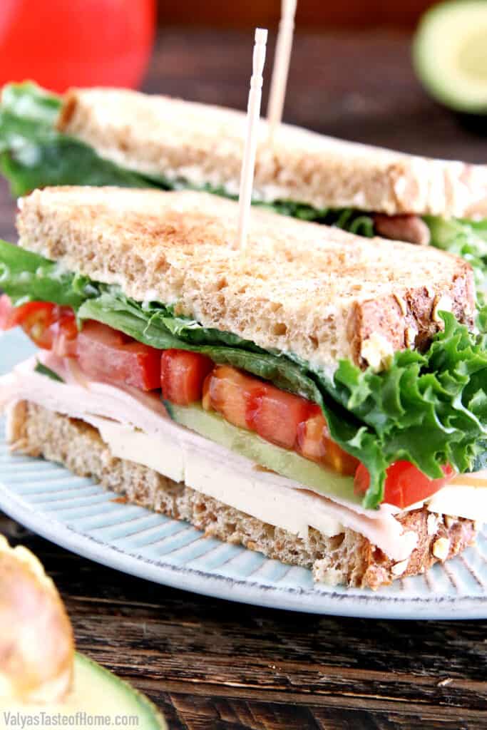 Turkey Sandwich Recipe - Valya's Taste of Home