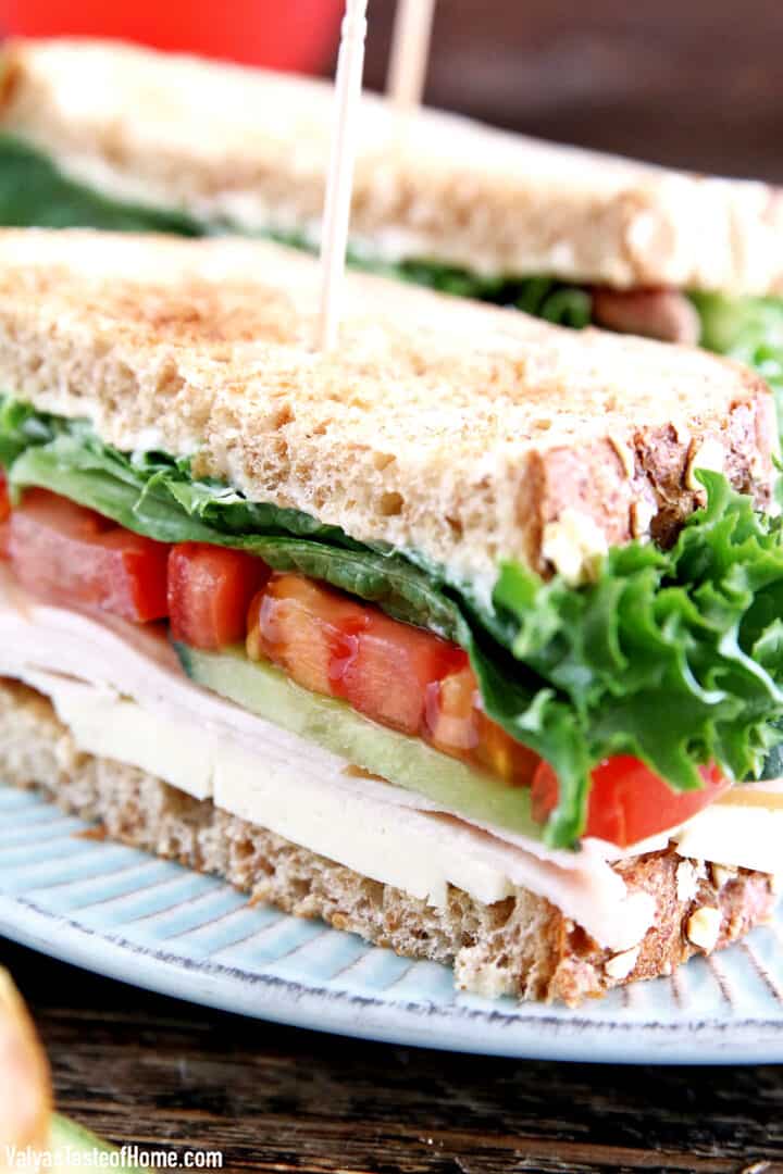 The Best Turkey Sandwich Recipe (Super Easy to Make!)