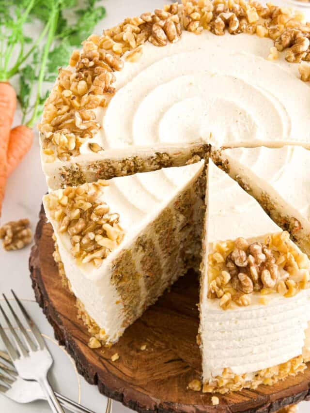 Simple Walnut Carrot Cake Recipe Story Valya's Taste of Home