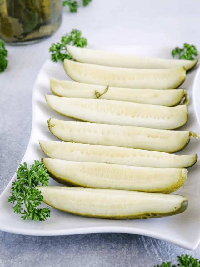 The Best Homemade Refrigerator Pickles - Valya's Taste of Home