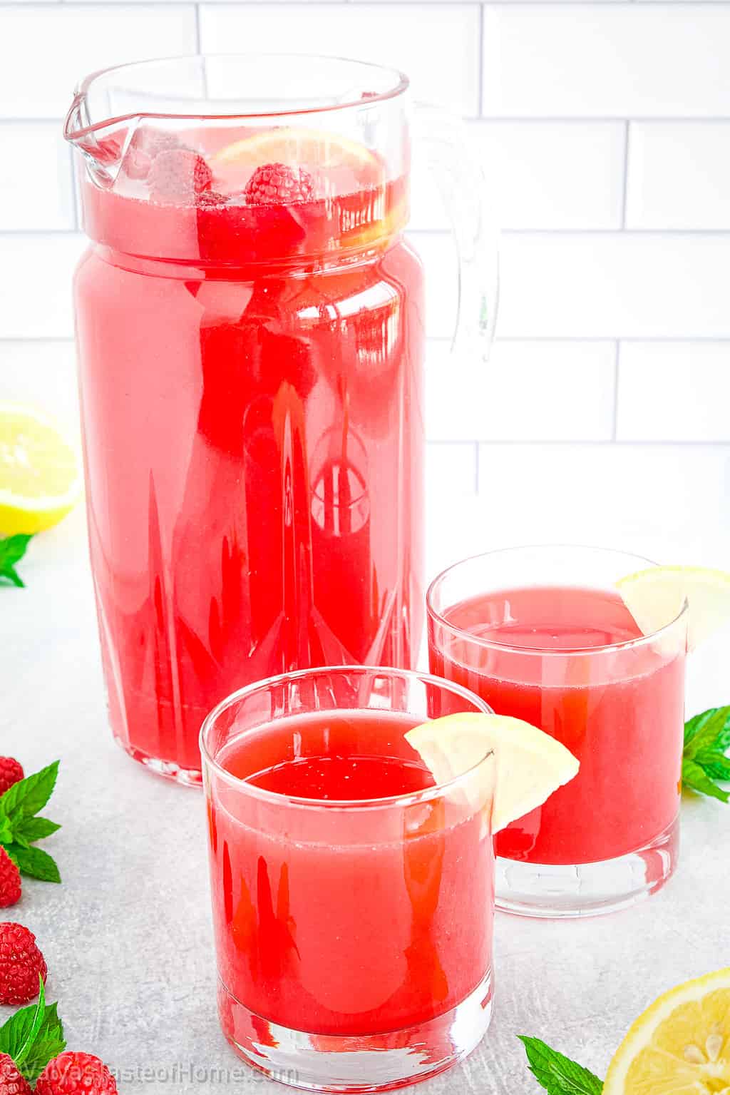 Fresh Raspberry Lemonade Easy Recipe From Scratch