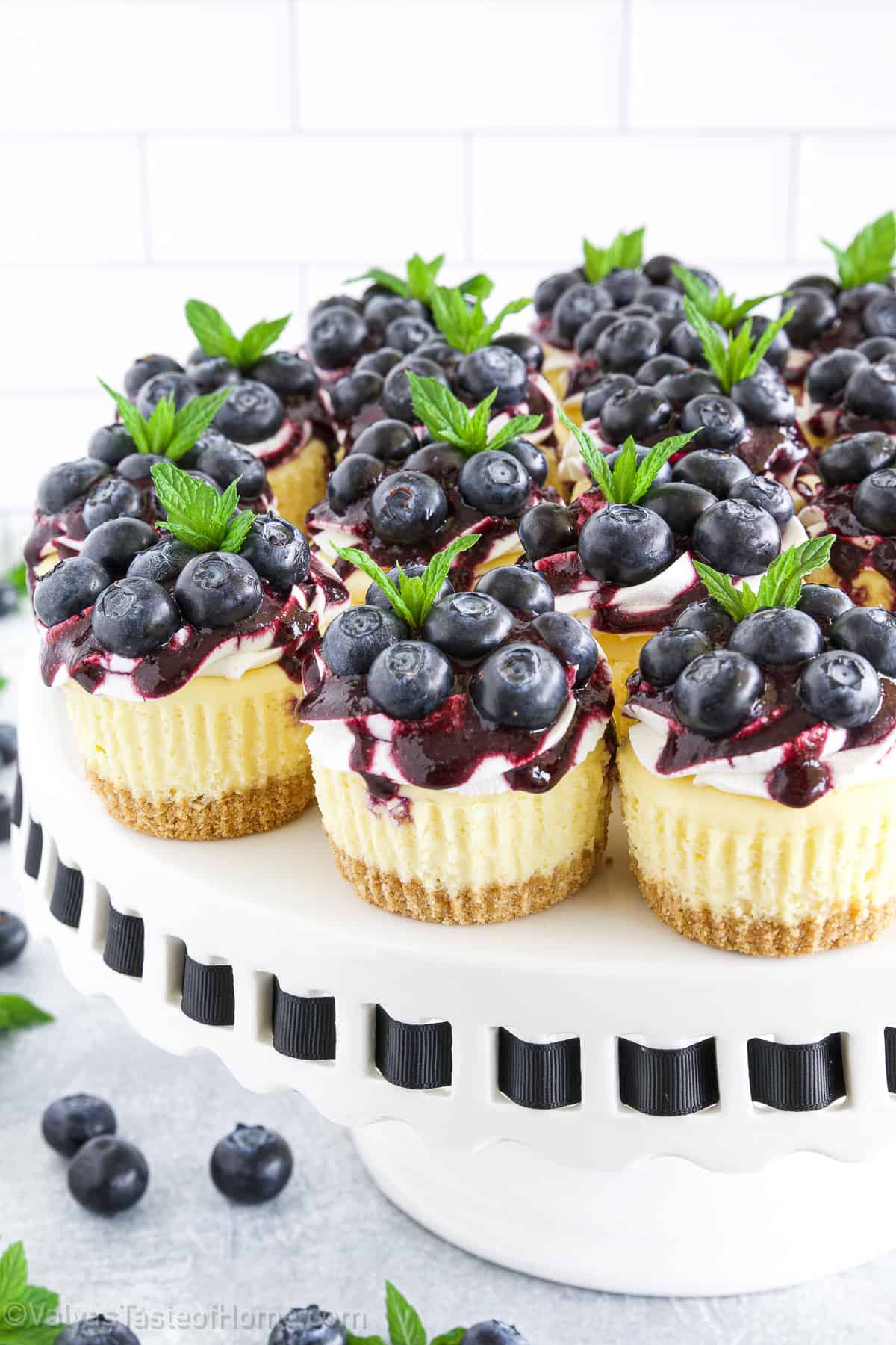 4th of July Gluten Free Mini Cheesecakes | Jessica in the Kitchen