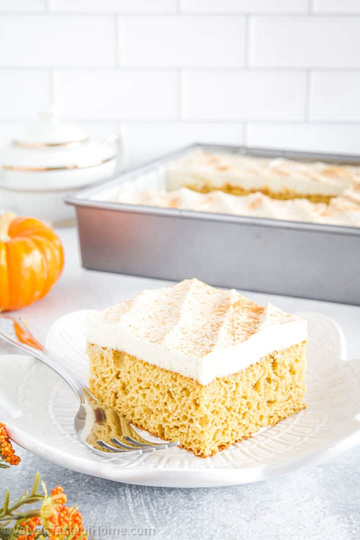 The Ultimate Pumpkin Sheet Cake (with Cream Cheese Frosting)